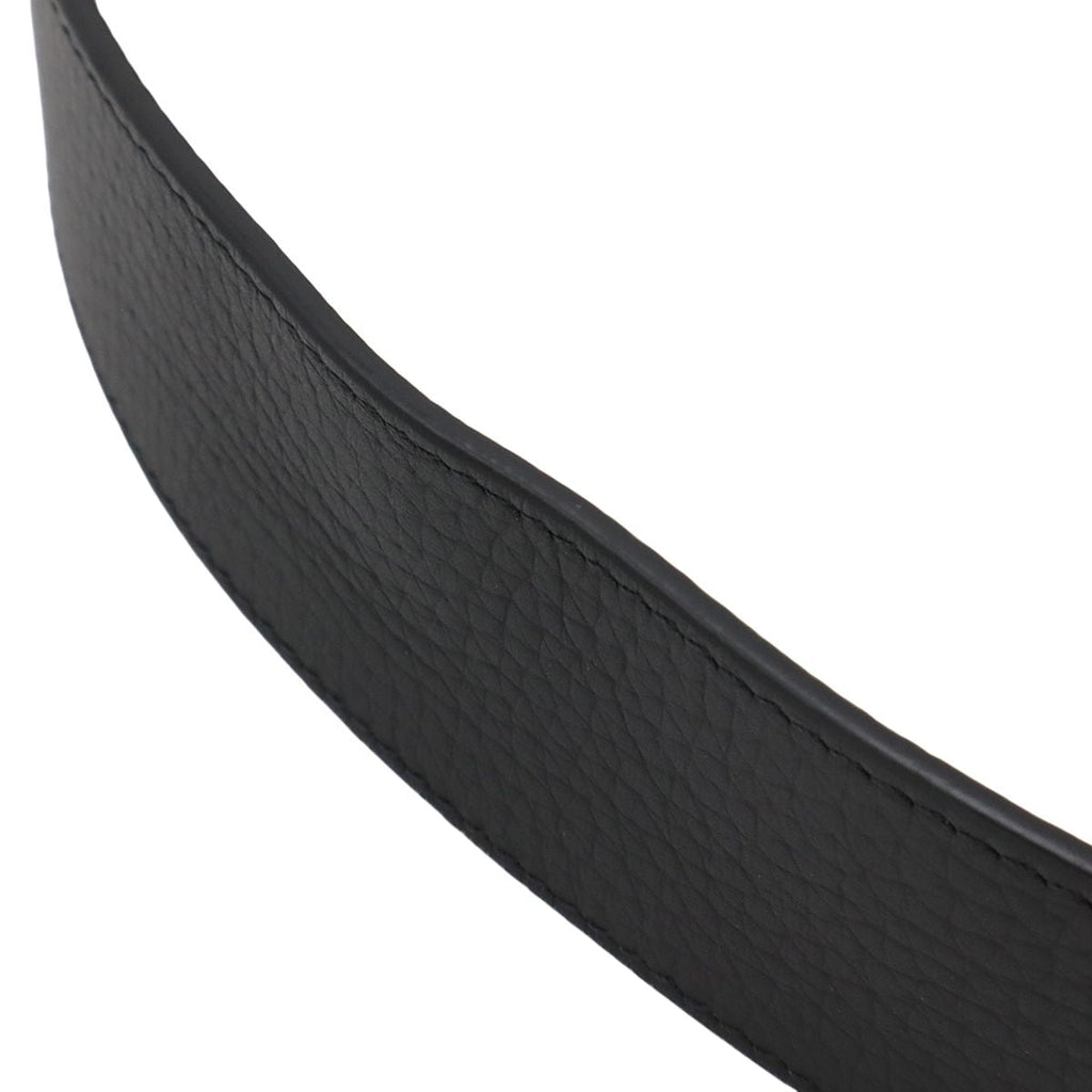 Louis Vuitton Ceinture LV Initial 40 mm Reversible Belt Taurillon Leather Black