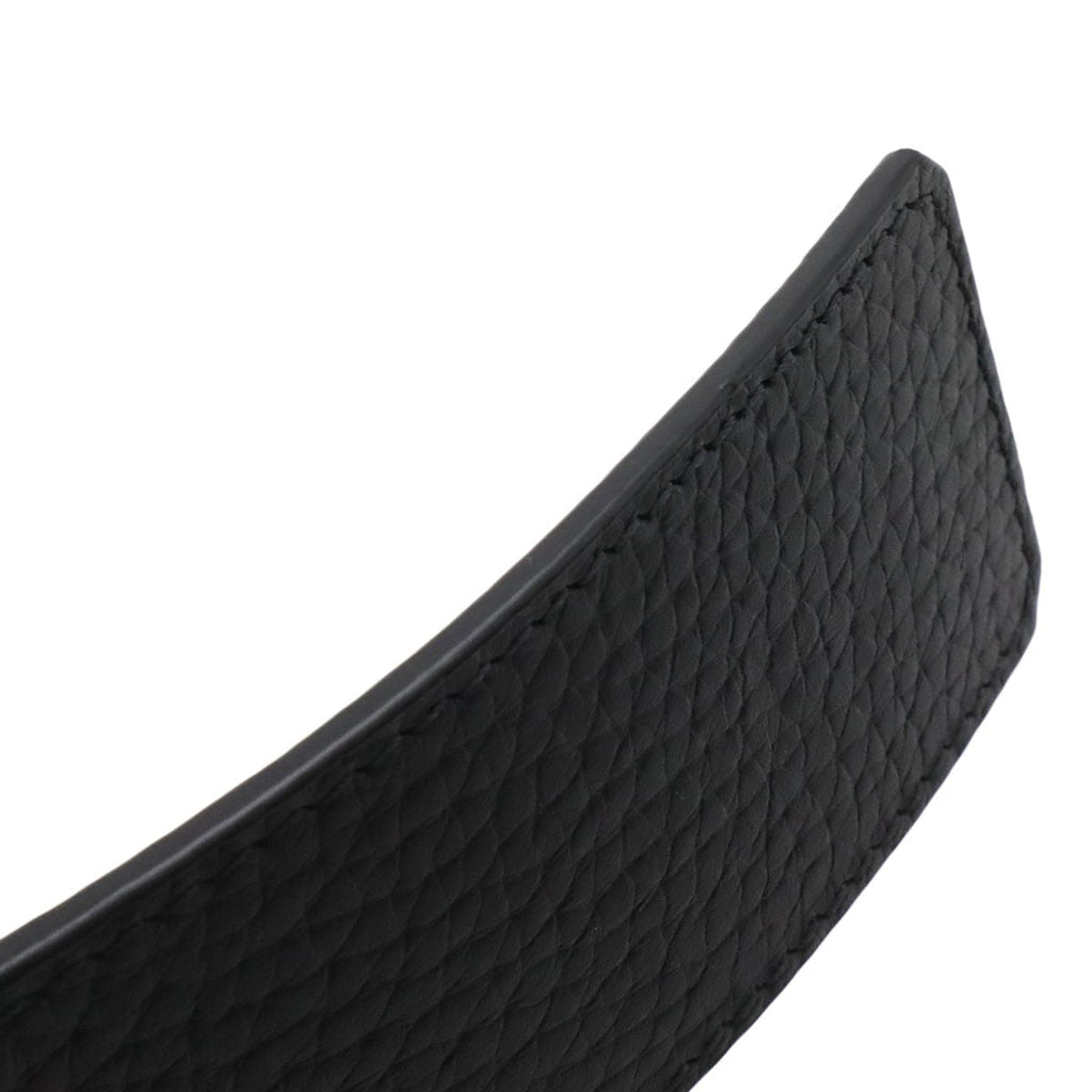 Louis Vuitton Ceinture LV Initial 40 mm Reversible Belt Taurillon Leather Black