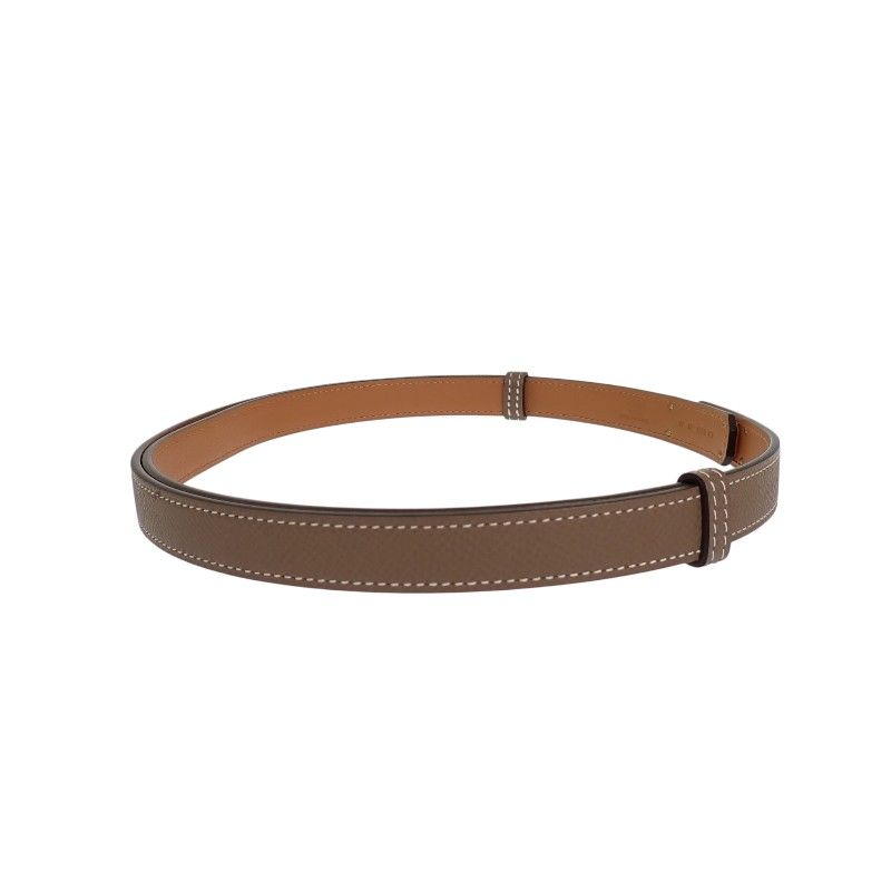 Hermes Kelly 18 Belt Veau Epsom Beige Etoupe Gold