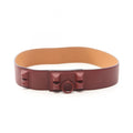 Hermes Leto Collier Chien Leather Belt