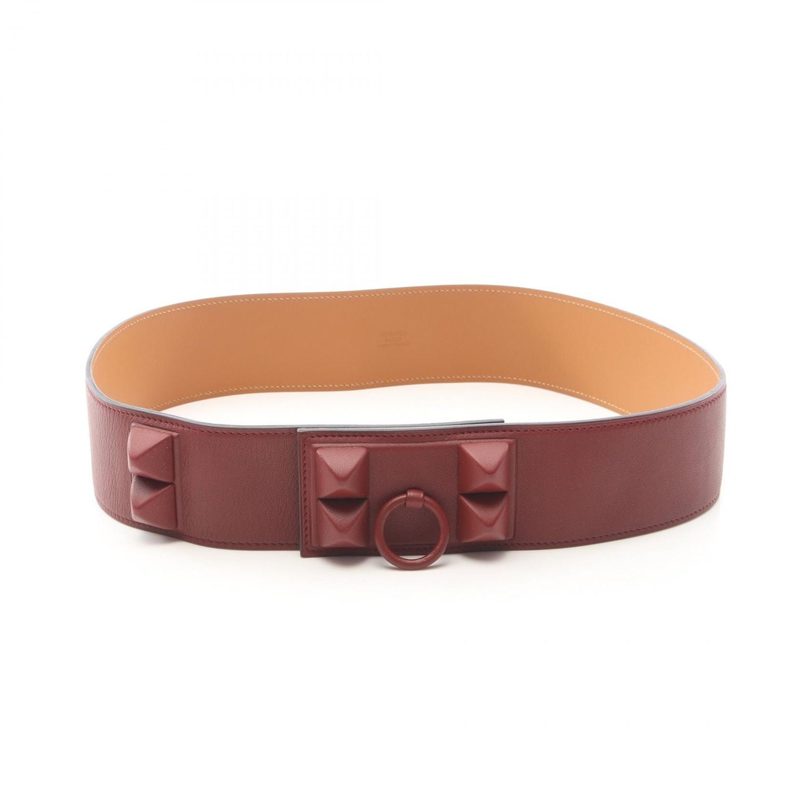 Hermes Leto Collier Chien Leather Belt