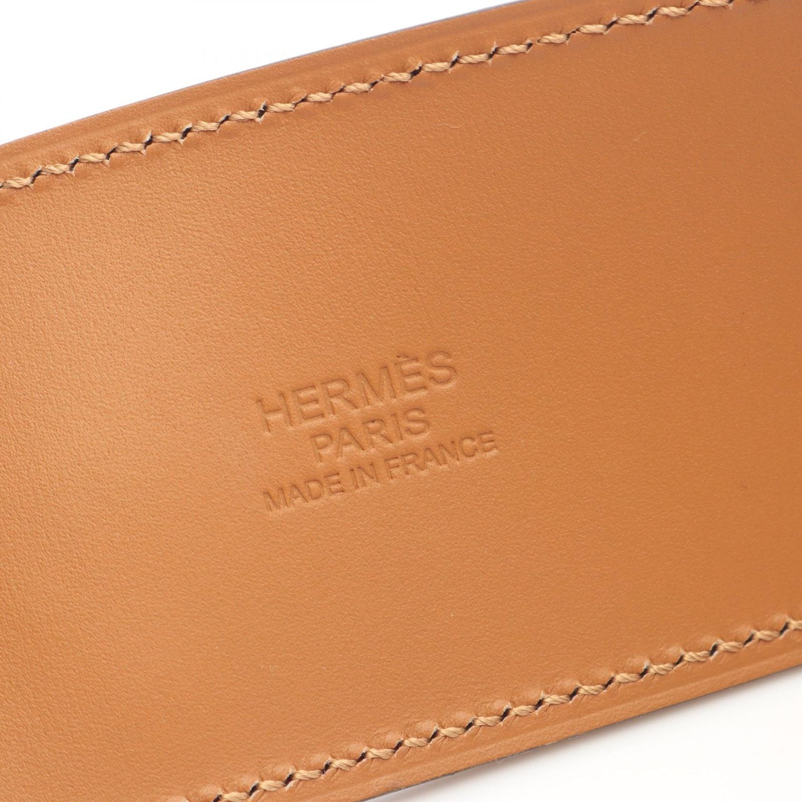 Hermes Leto Collier Chien Leather Belt