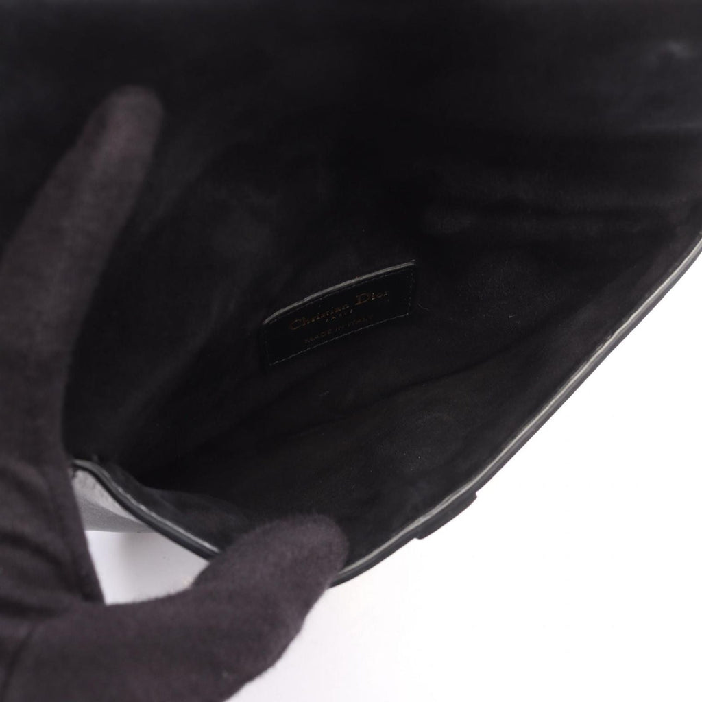 Dior Dio Belt Bag Sadeleba Black Leather