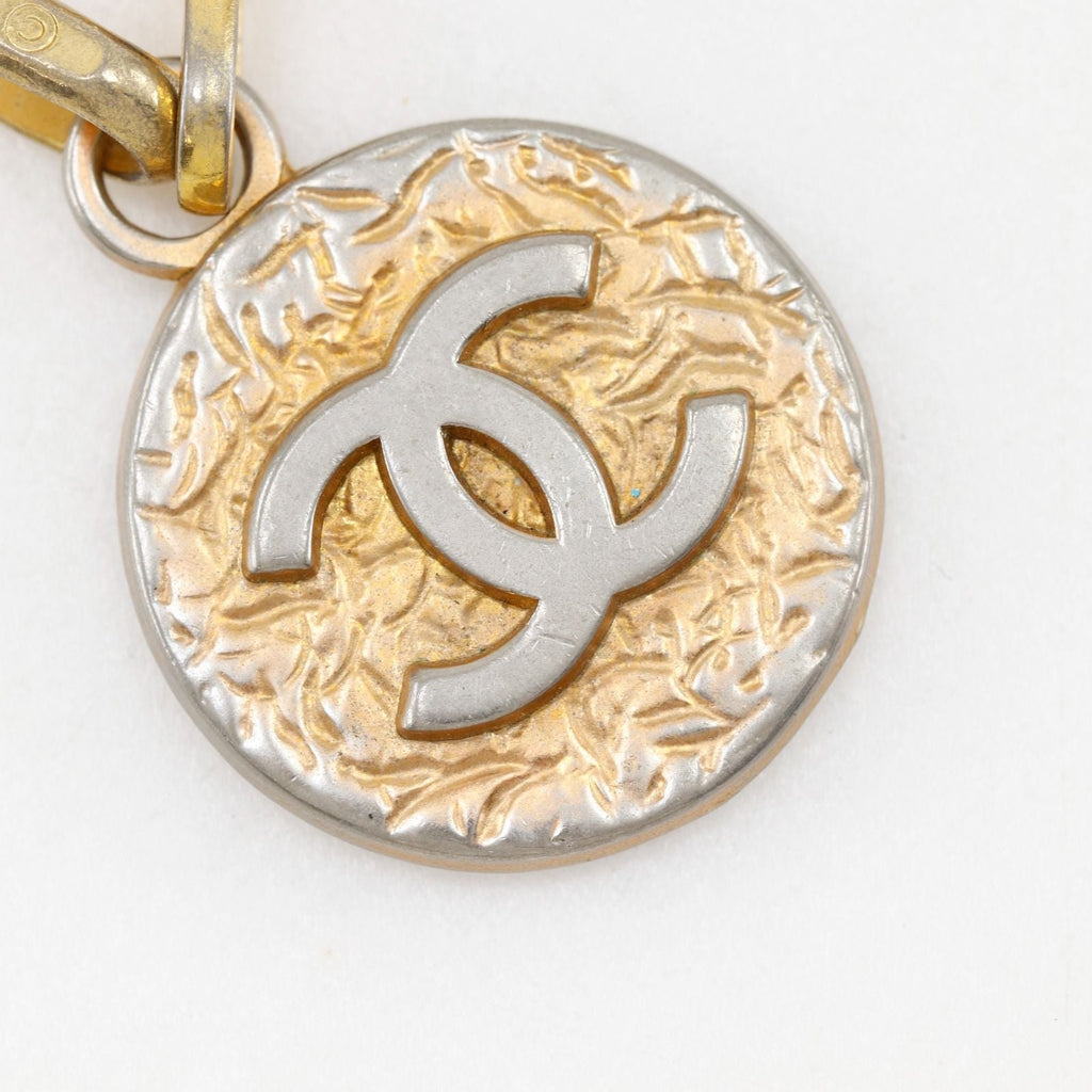 Chanel Che CC Logo Vintage Leather Black LadyBelt Belt