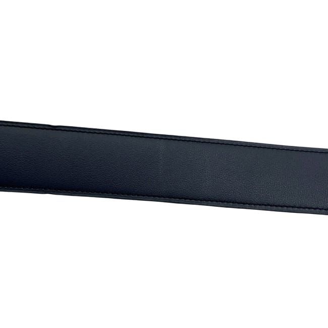 Hermes Belt Black Constance Reversible Waist 90 35 mm Zipper Pattern Leather