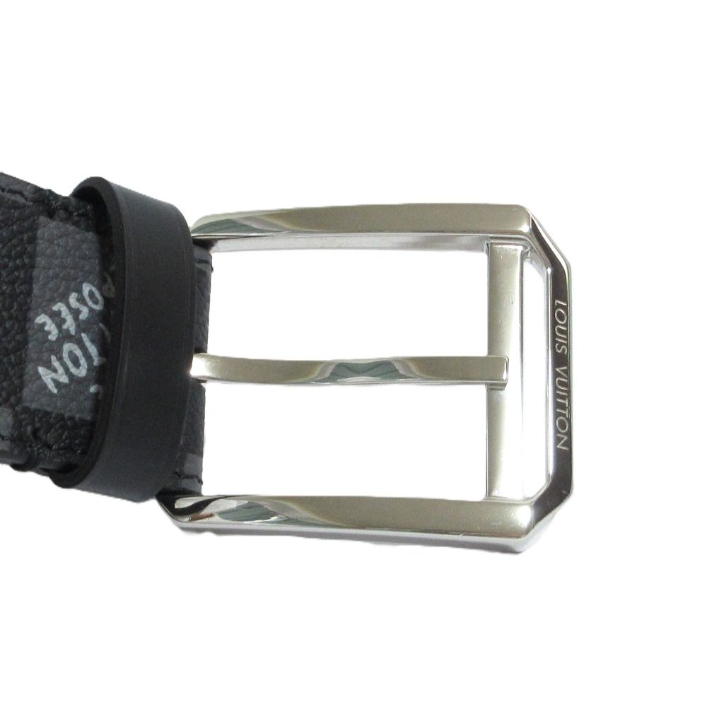 Louis Vuitton Ceinture Architect Damier Graphite Archives Belt 90 36 Black Gray