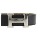 Hermes Belt 85 Reversible Calf Black Brown
