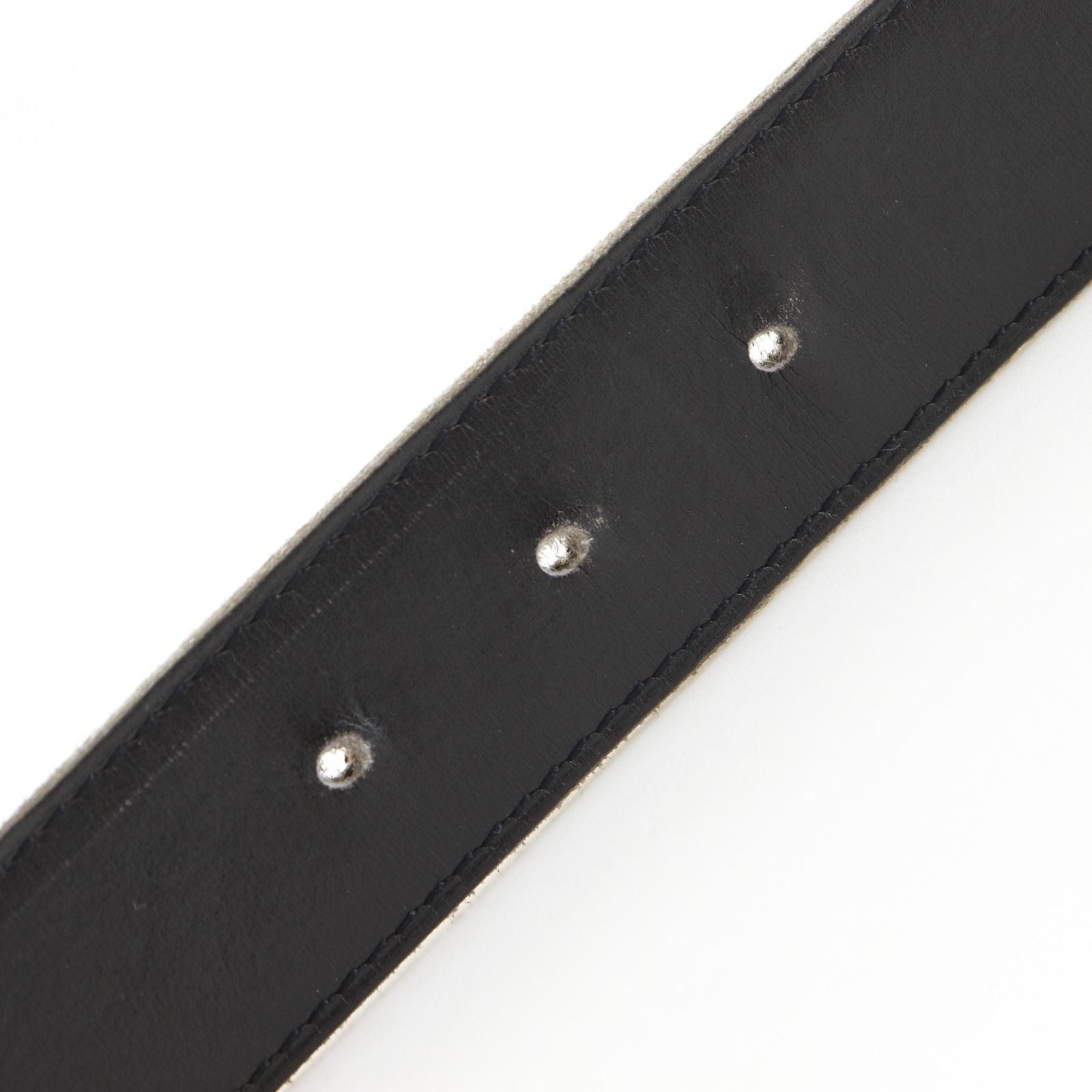 Hermes Belt 85 Reversible Calf Black Brown