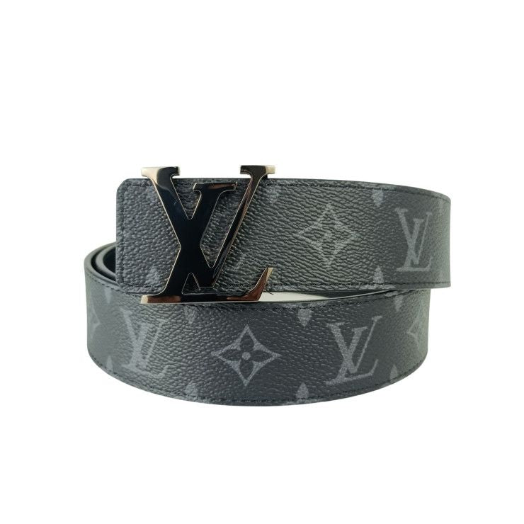 Louis Vuitton Belt Ceinture Black Monogram Eclipse