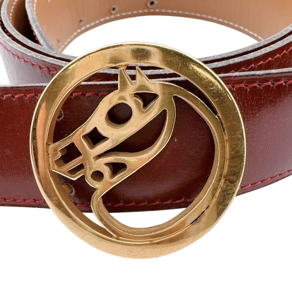 Hermes Vintage Paddock Cheval Buckle Belt