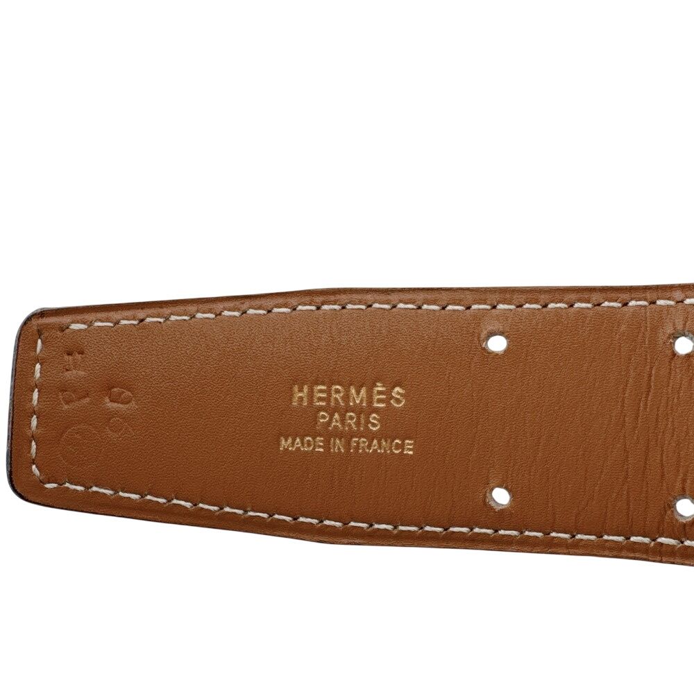 Hermes Vintage Paddock Cheval Buckle Belt