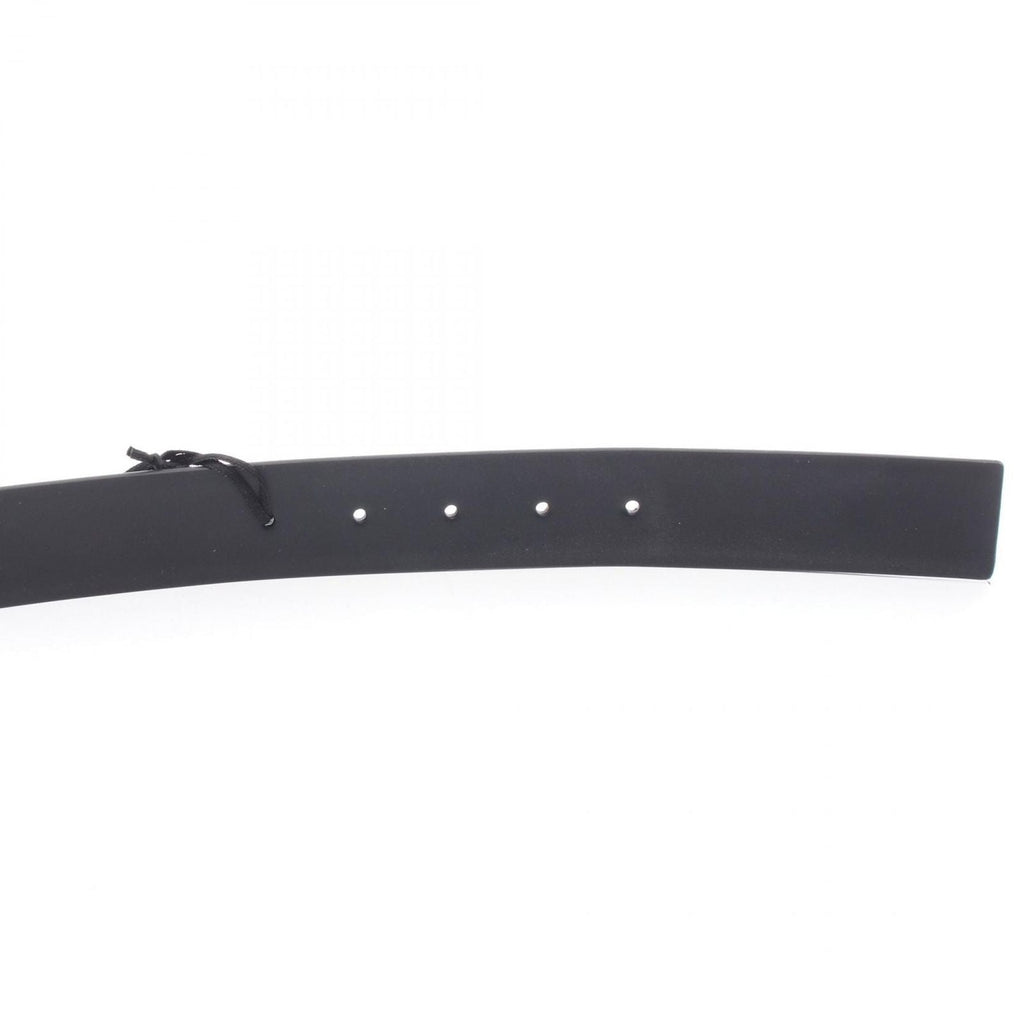 Fendi Belt FF Logo Gold Reversible Black Leather