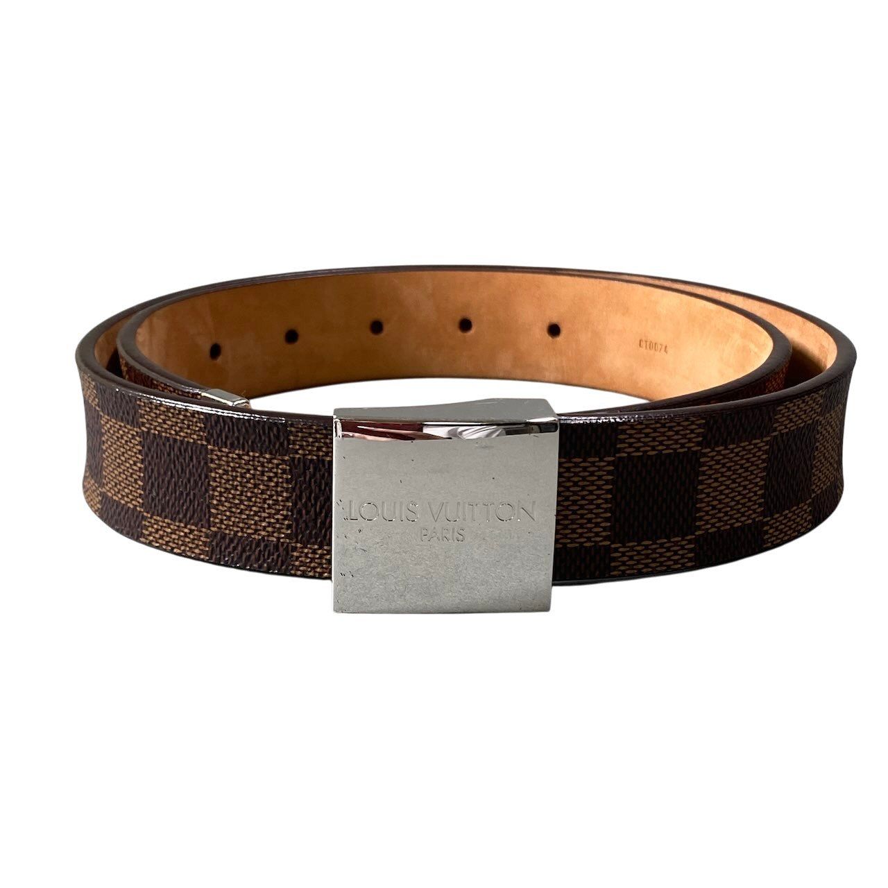 Louis Vuitton Ceinture Belt 75 30 Brown