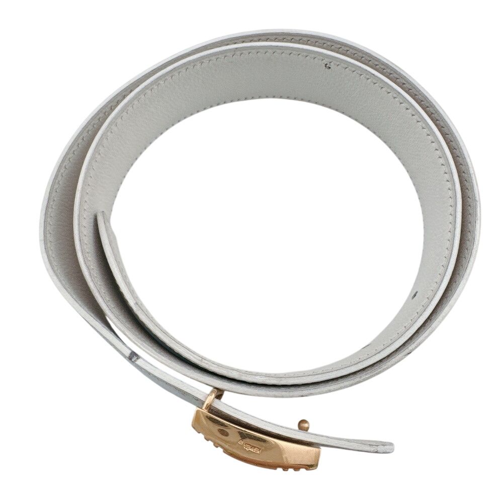 Hermes Vintage Cadena Locks & Clochettes White