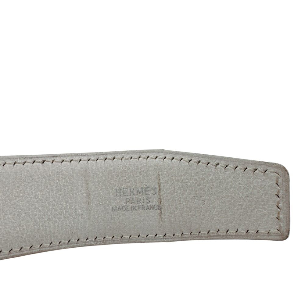Hermes Vintage Cadena Locks & Clochettes White