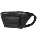 Gucci Jumbo GG Belt Bag Waist Pouch Pattern Leather Black