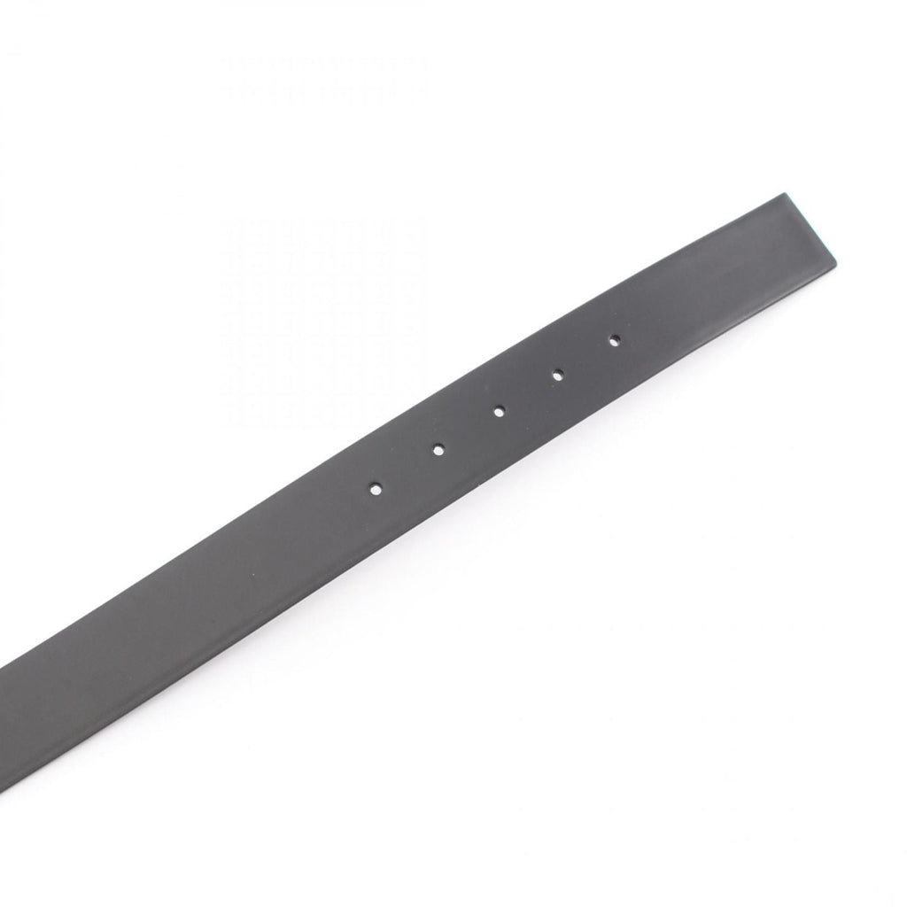 Fendi Belt Round FF Zucca Reversible Black Brown Leather