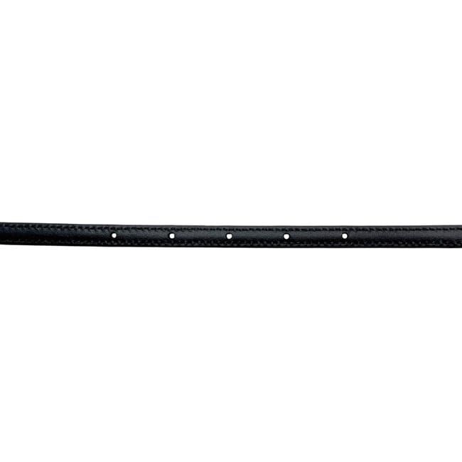 Prada Belt Black Nero Thin Waist 80 10 Saffiano Leather