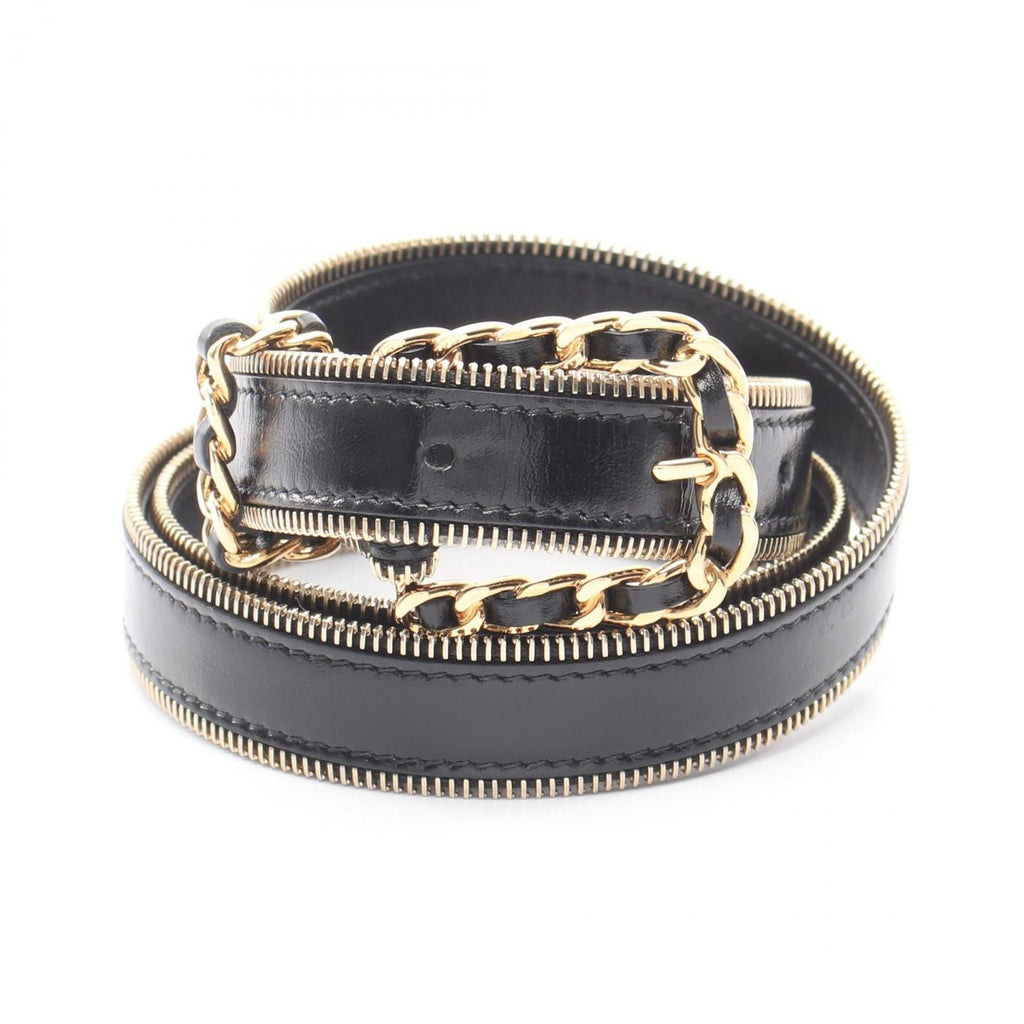 Chanel Belt CC Logo Leather