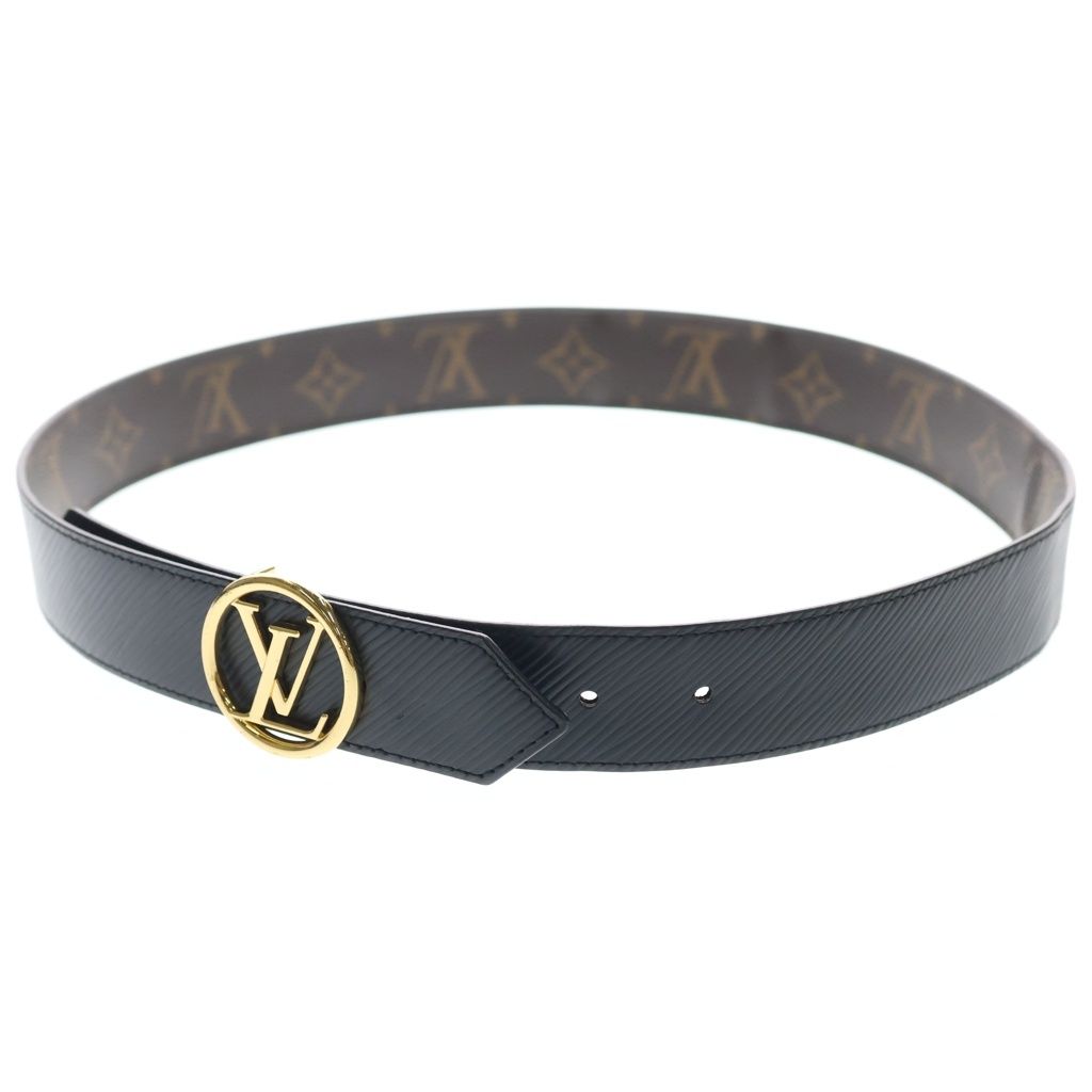 Louis Vuitton Monogram Epi Ceinture LV Circle Reversible Belt Brown