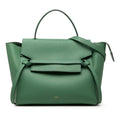 Celine Belt Bag 2-Way Green Leather