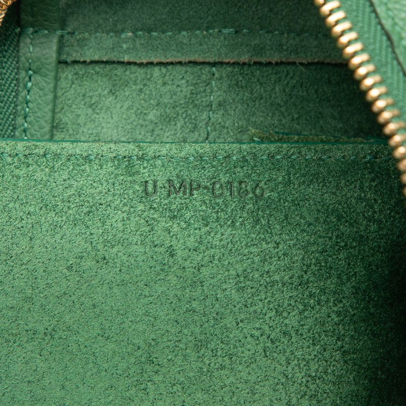 Celine Belt Bag 2-Way Green Leather