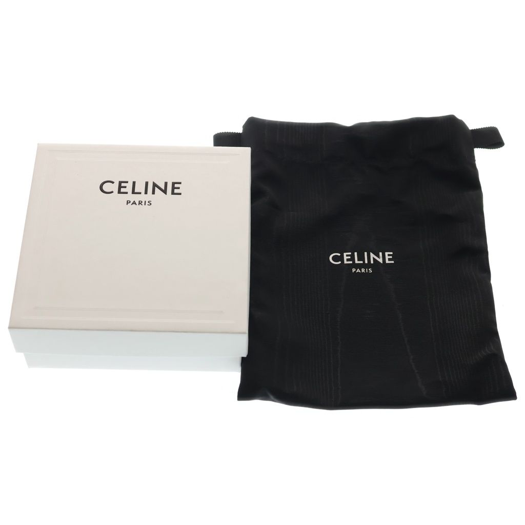 Celine Medium Triomphe Belt Leather Beige