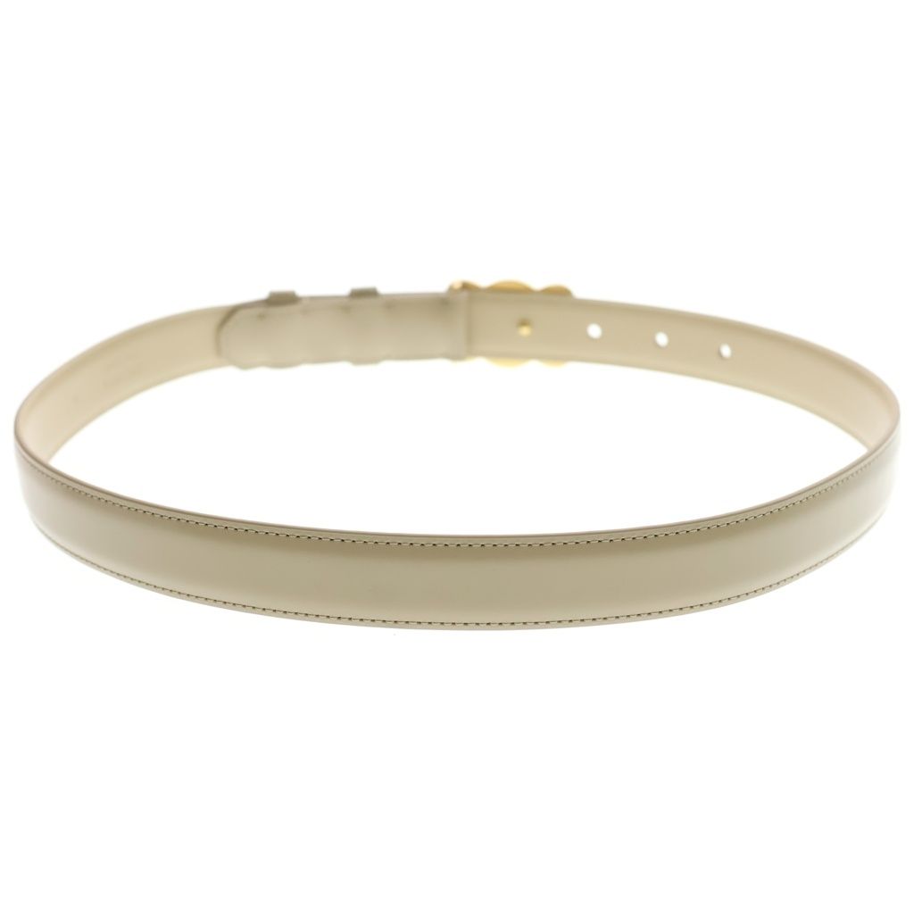 Celine Medium Triomphe Belt Leather Beige