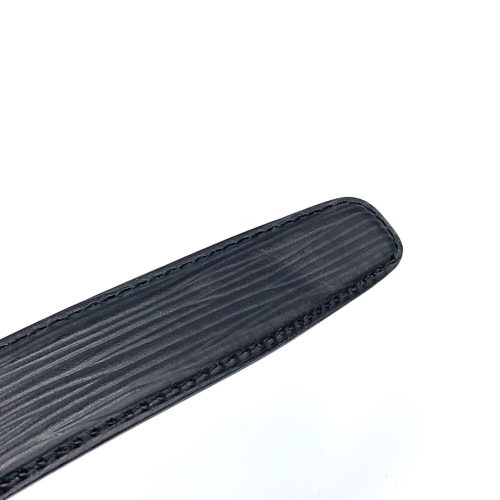Louis Vuitton Ceinture Classic Epi Unknown Leather Black Belt Gold