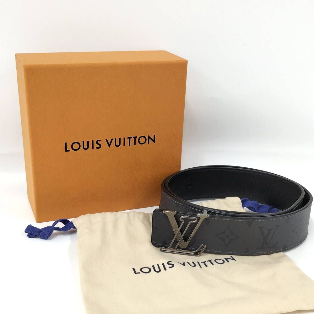 Louis Vuitton Belt Ceinture LV Line Monogram Eclipse