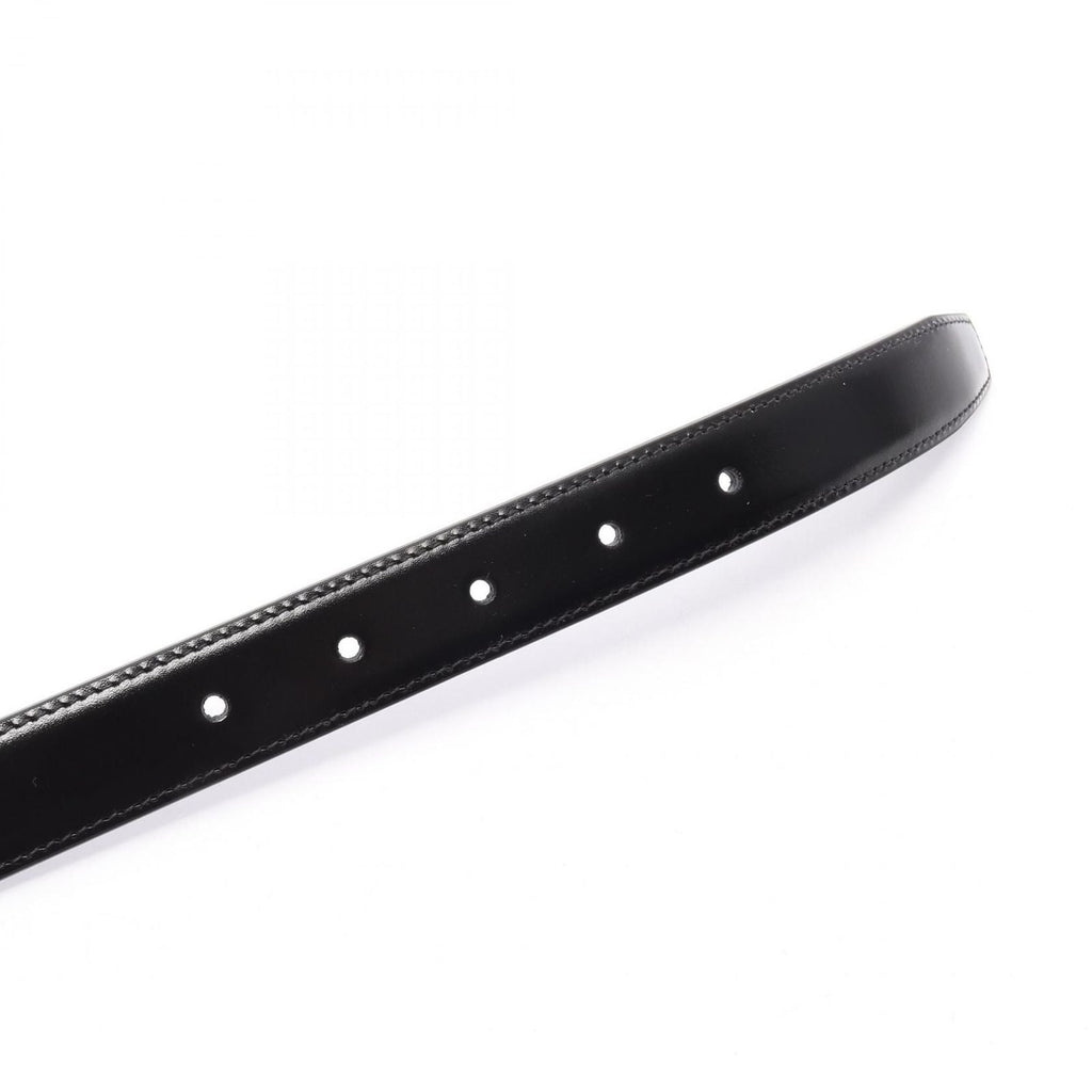 Celine Belt Triomphe 25 Silver Leather