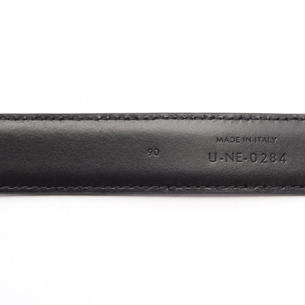 Celine Belt Triomphe 25 Silver Leather