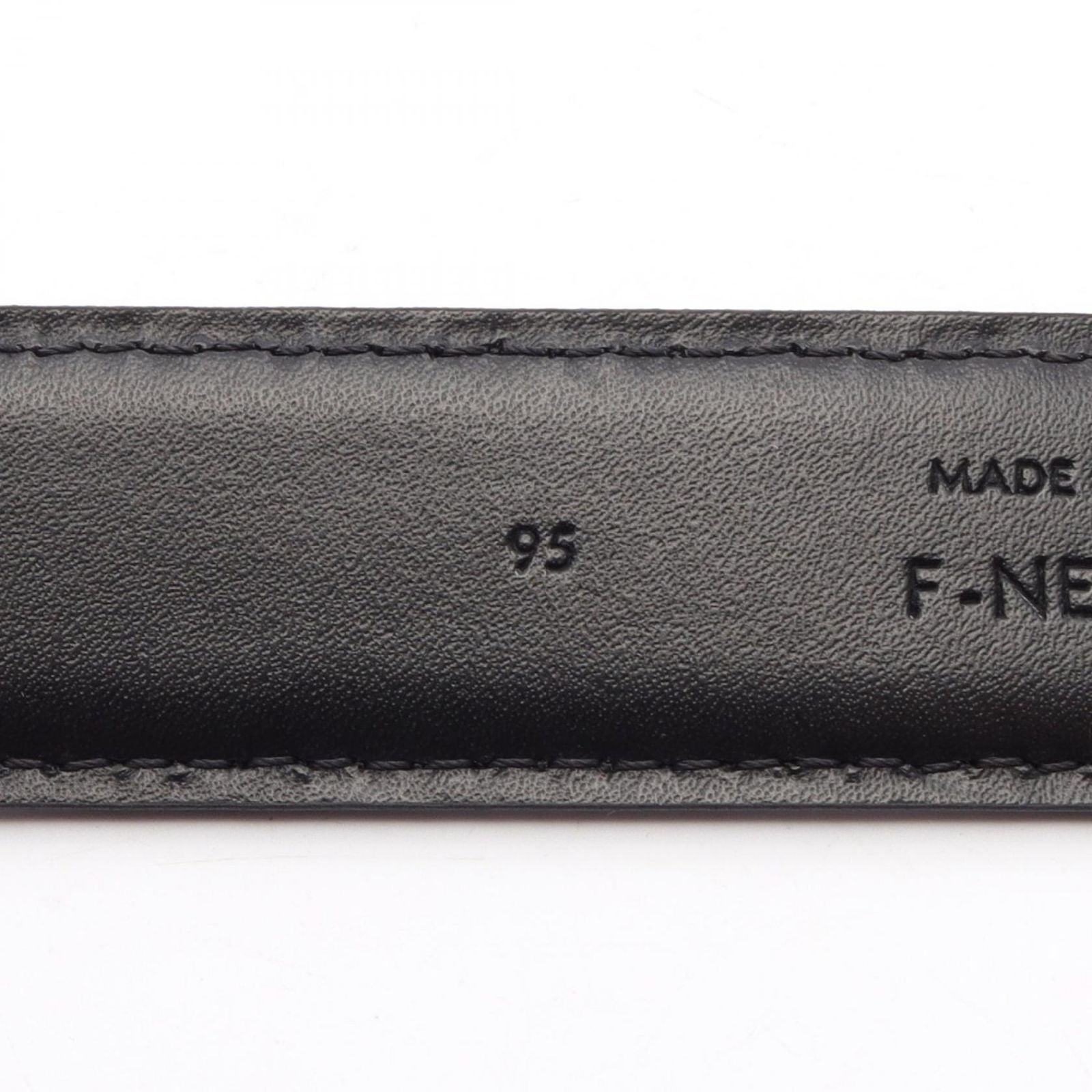 Celine Belt Triomphe 25 Silver Leather