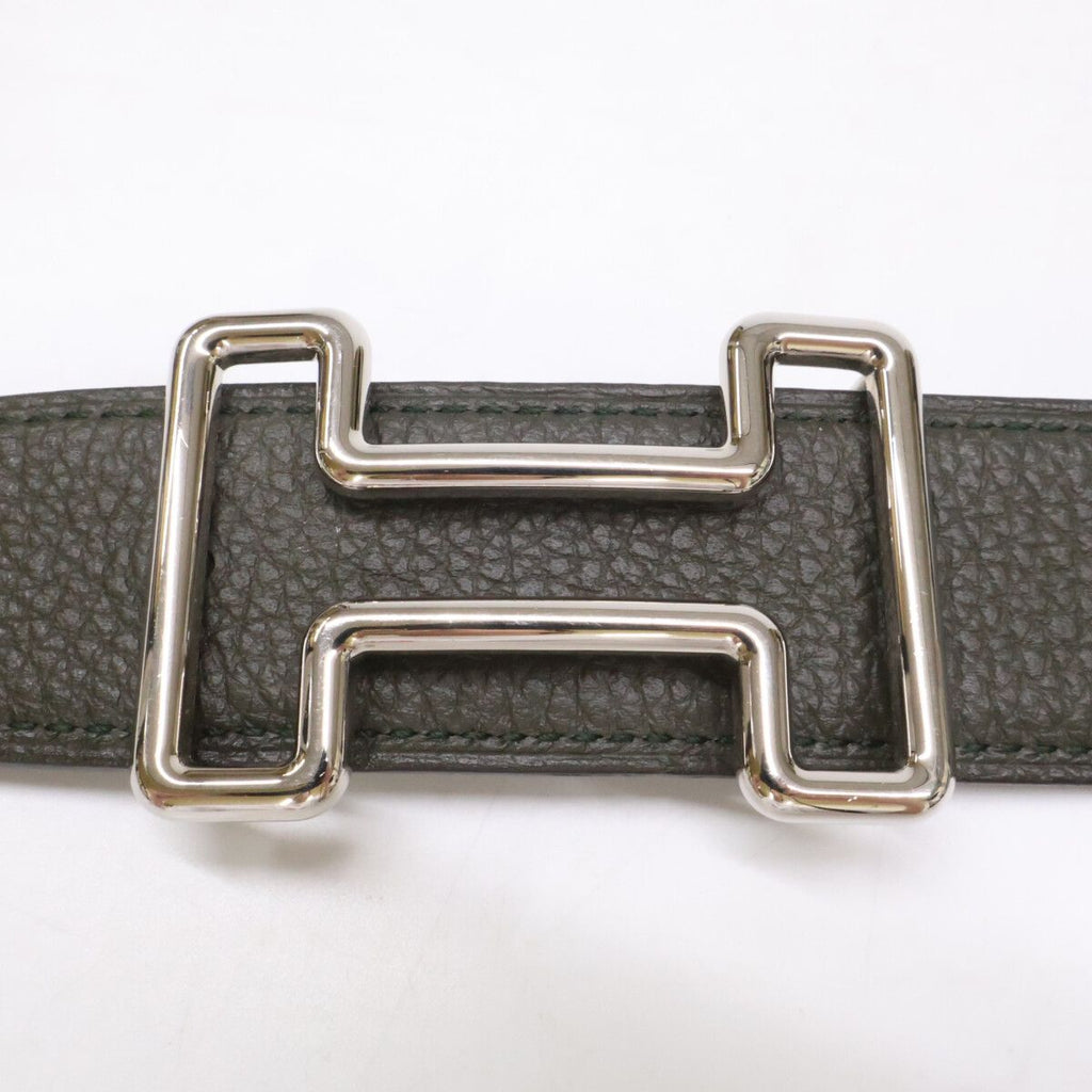 Hermes Tonight Buckle Leather Reversible 85 Belt