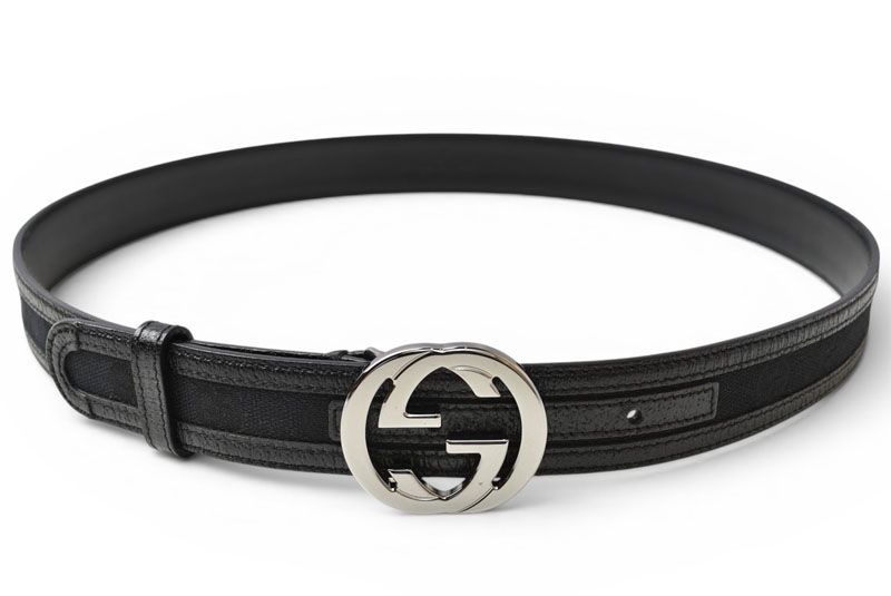 Gucci Belt GG Buckle Black 90