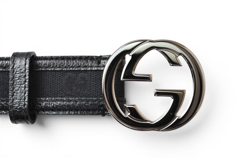 Gucci Belt GG Buckle Black 90