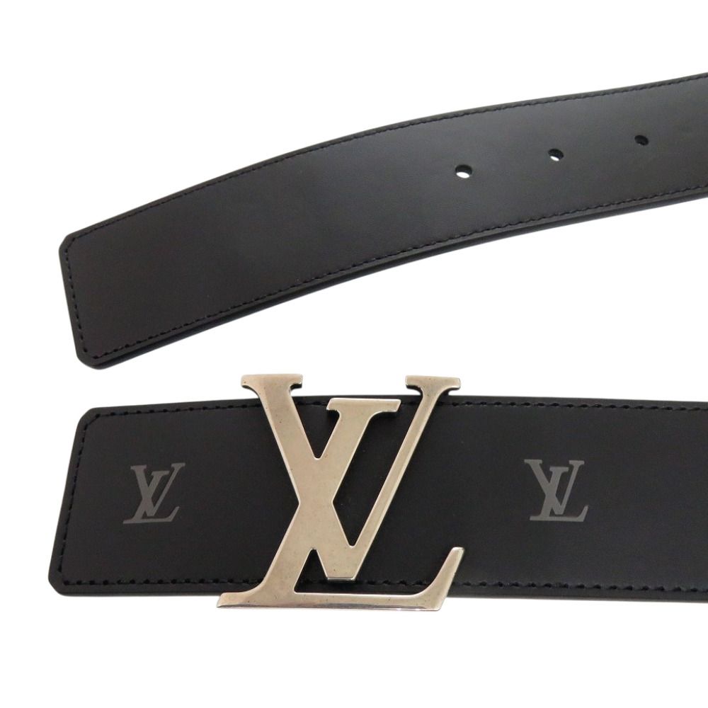 Louis Vuitton LV Initial Reversible Leather Black Belt