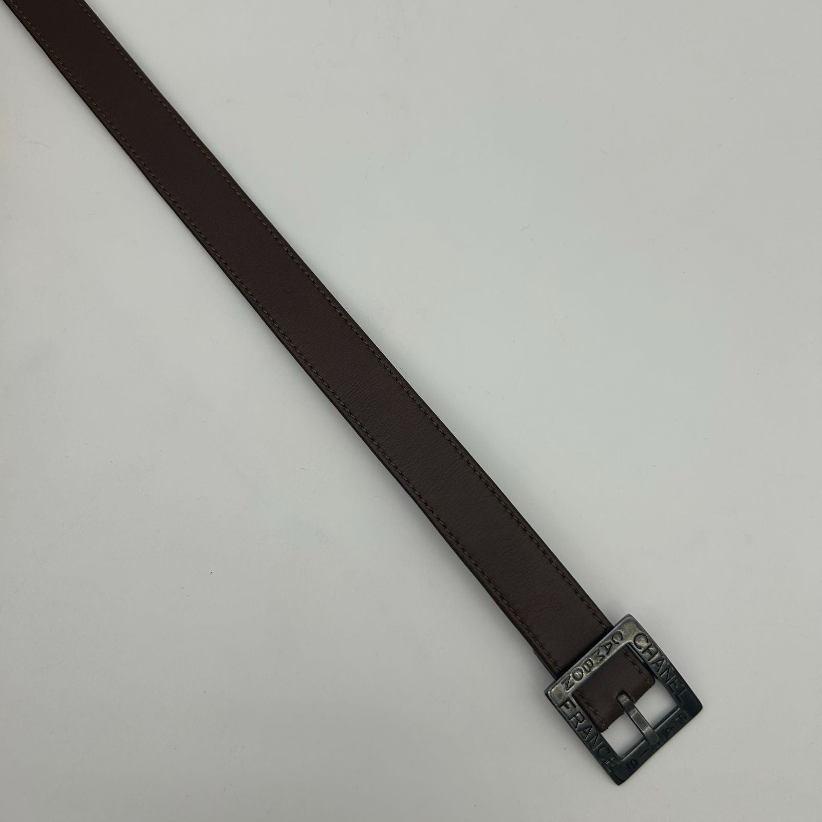 Chanel Belt Leather Black