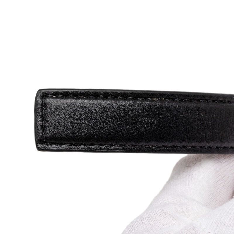 Louis Vuitton Pretty LV Reversible Belt Black Brown Leather