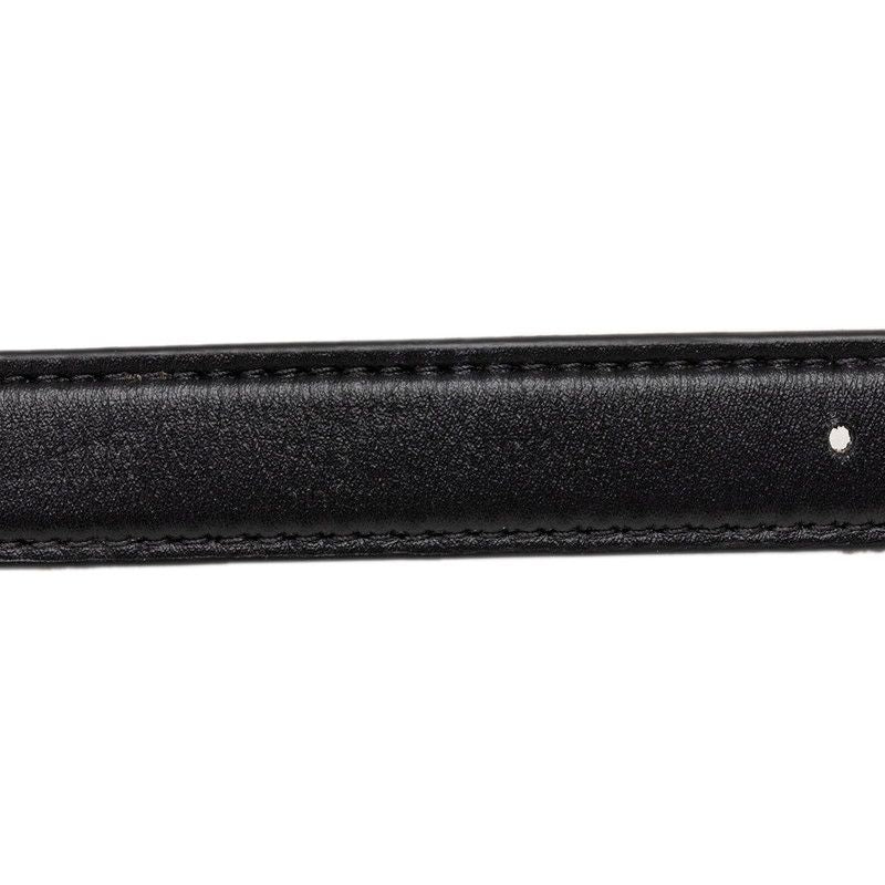 Louis Vuitton Pretty LV Reversible Belt Black Brown Leather