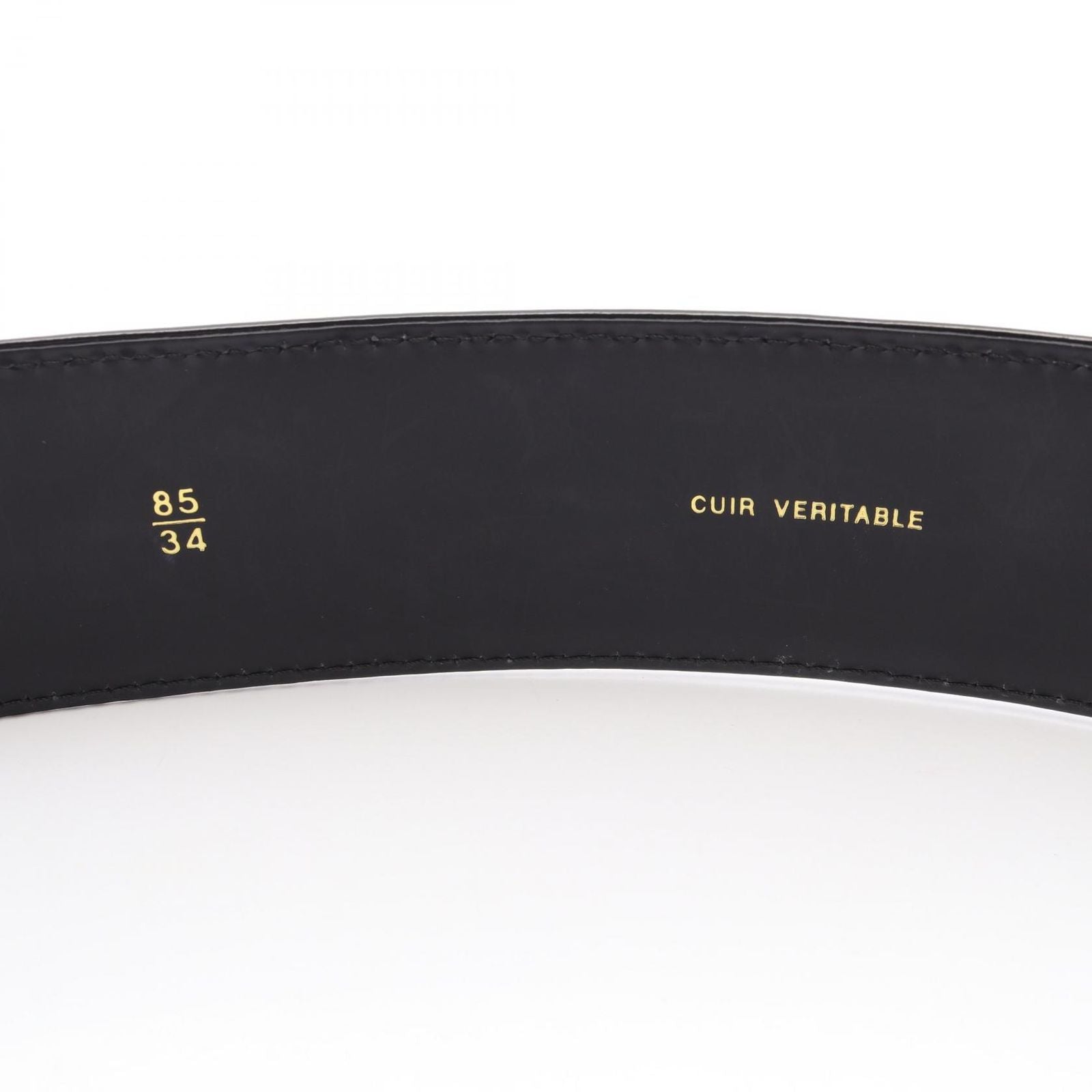 Chanel Belt CC Logo Patent Leather
