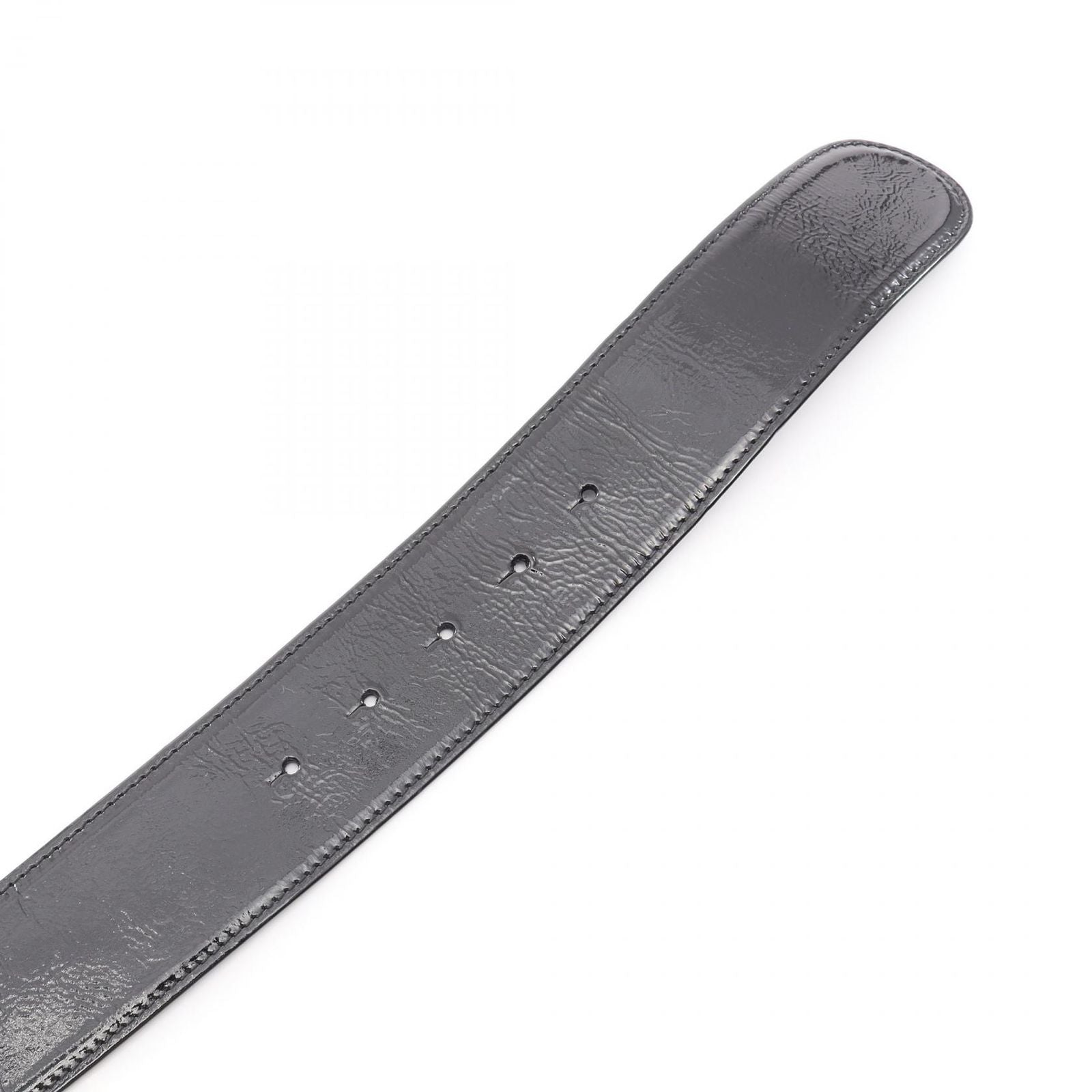 Chanel Belt CC Logo Patent Leather