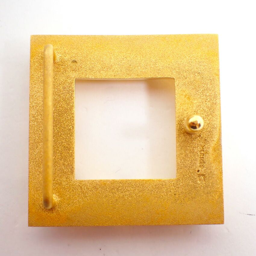 Hermes Belt Round Gold