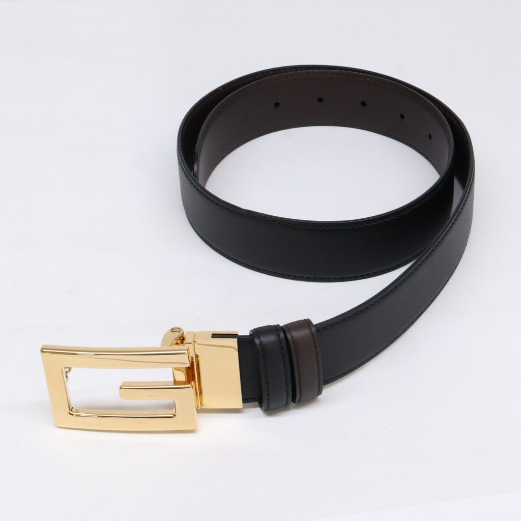 Gucci Square Buckle Reversible Belt