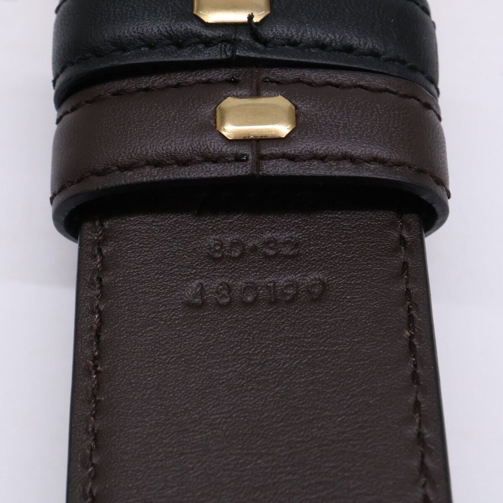 Gucci Square Buckle Reversible Belt