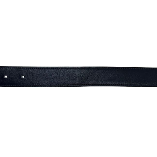 Hermes Belt Navy Blue Waist 88 30 Box Calf Taurillon Clemence