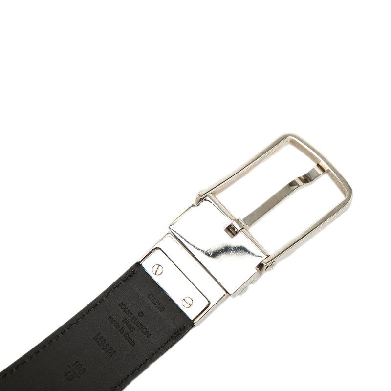 Louis Vuitton Damier Infini Black Leather Belt Size 100