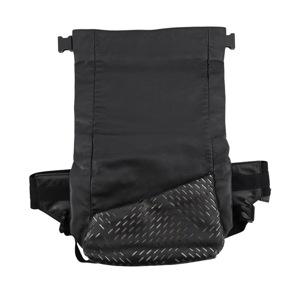 Bottega Veneta Belt Bag Perforated Leather Black