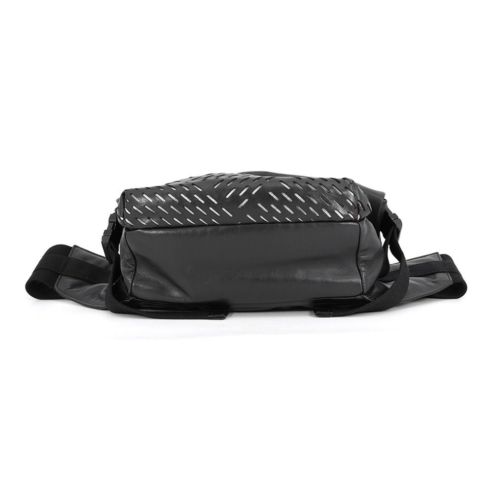 Bottega Veneta Belt Bag Perforated Leather Black