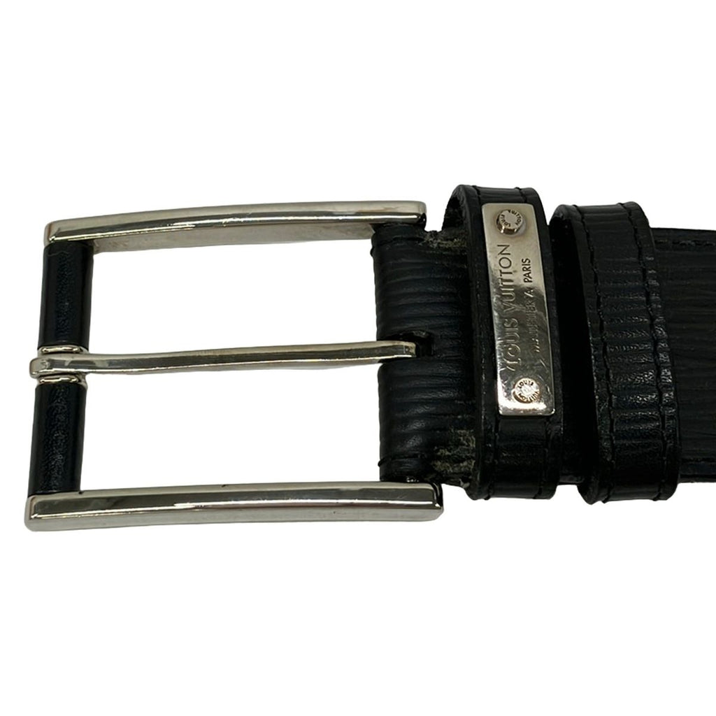 Louis Vuitton Belt Epi Ceinture Legend 35 Noir Leather